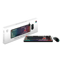 Kit teclado y mouse MSI Forge GK110 Combo RGB USB US