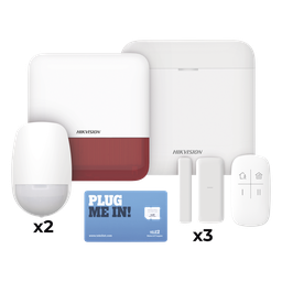 Kit de alarma Hikvision AX PRO DS-PWA48-KSDV2 GSM 48 zonas