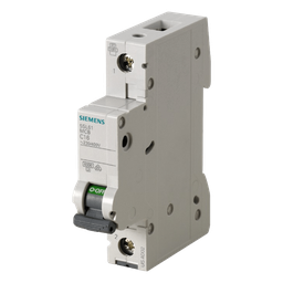 Interruptor termomagnético Siemens 5SL61027CC 1P 2A