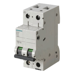Interruptor termomagnético Siemens 5SL62257CC 2P 25A
