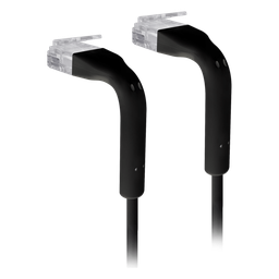 Patch cord Cat6 Ubiquiti UniFi 0.3m negro UTP RJ45