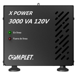 Regulador de voltaje COMPLET ERV-10-006 3000VA 3000W