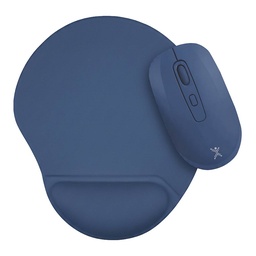 Kit de mouse Perfect Choice PC-045397 Bonet con tapete azul índigo