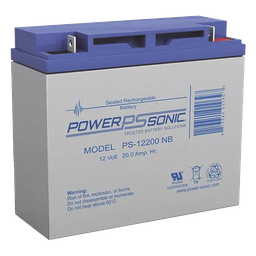 Batería 12V 20Ah Power Sonic PS-12200 AGM/VRLA NB2