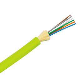 Cable de fibra óptica Panduit FODPW24Y 24 hilos OM5 plenum