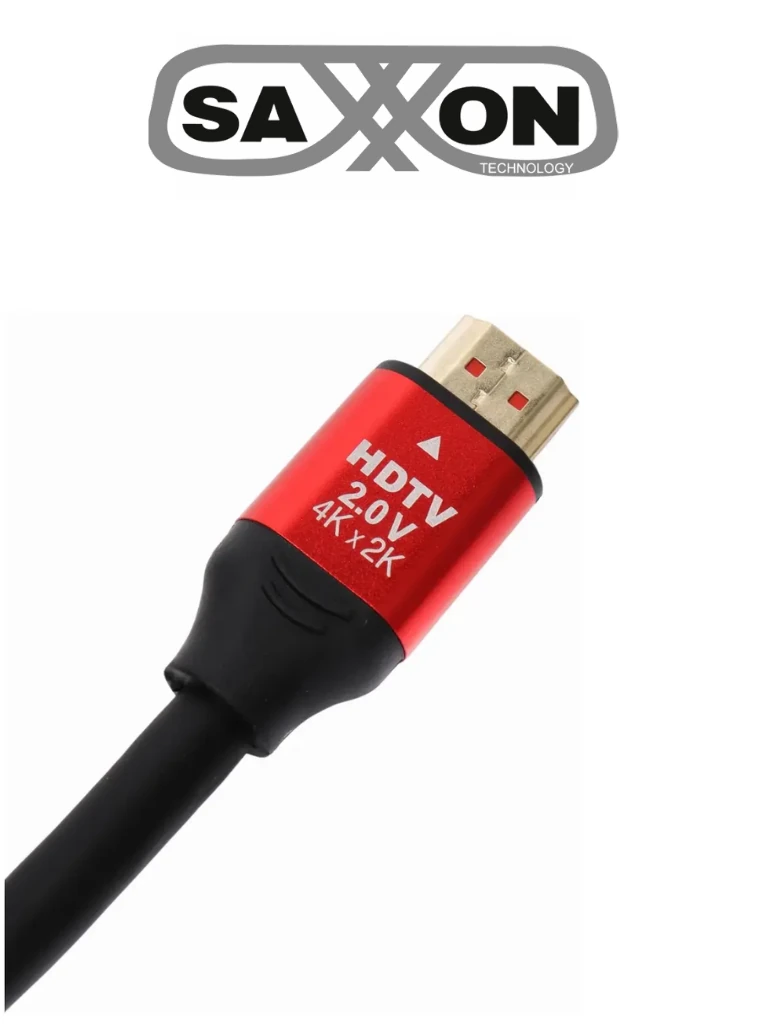 Cable HDMI de fibra óptica SAXXON HDMI-OF150 15 m 4K@60Hz