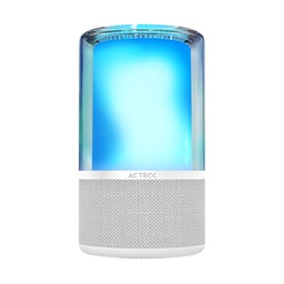 Bocina portátil Acteck Glee Pure AP70 blanca Bluetooth 5.2