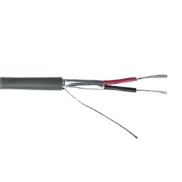 Cable de alarma Viakon 9297 2x22 AWG blindado 305m