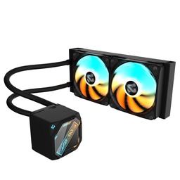 Enfriamiento líquido Gigabyte GME 240 240mm ARGB negro