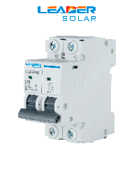 Interruptor termomagnético Leader Solar LLA7-2P-63 2P 50A