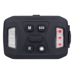 Luz auxiliar Epcom XLTD-2735-A 26 LED rojo azul blanco IP67