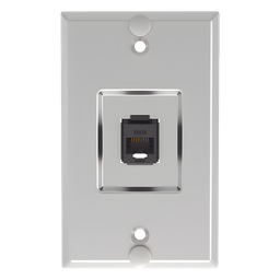 Placa de pared Panduit KWPK6 1 puerto Keystone Cat6
