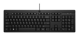 Teclado HP 125 AY2Y7AA#ABM USB alámbrico