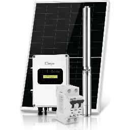 Kit bombeo solar Deye SP2200ACDCKIT 2200W 3HP AC/DC