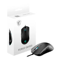 Mouse gamer MSI Forge GM320 óptico 12800 DPI RGB USB