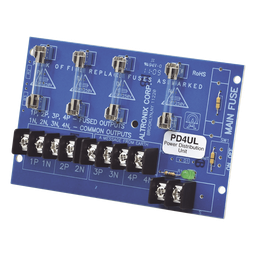 Módulo de distribución de energía Altronix PD4UL 4 salidas