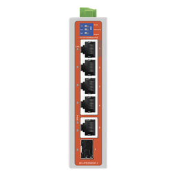Switch industrial Wi-Tek WIPS206GFIV2 6 puertos PoE