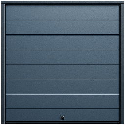 Sección para puerta de garage AccessPRO SEC-DOOR12-21L gris
