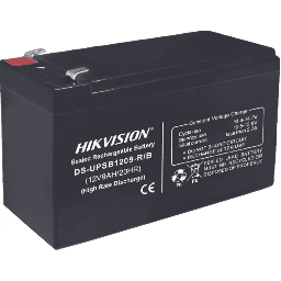 Batería Hikvision DS-UPSB1209-R/B 12 VCD 9 Ah plomo-ácido