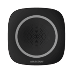 Sirena inalámbrica Hikvision DS-PS1-I-WB(B)/BLACK 110 dB