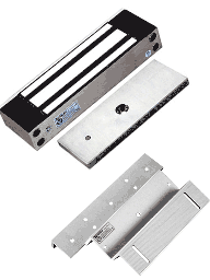 Cerradura magnética YLI YM500NW 500kg IP68 con soporte ZL