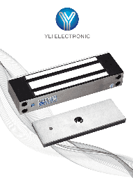 Cerradura magnética YLI YM500NW IP68 500kg exterior
