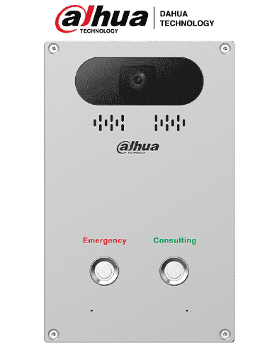 Videointercomunicador Dahua VTA2502G 4MP SIP IP65 IK10