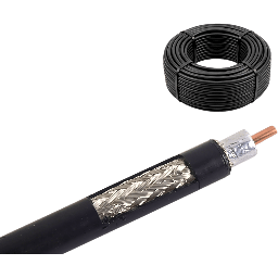 Cable coaxial Times Microwave LMR-400 50 Ω rollo 50 m