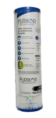 Filtro de cartucho plegable (PL)