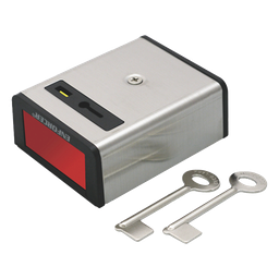 BOTON DE PANICO NO 12VCC/1A MONTAJE SUPERFICIE REESTABLECIMIENTO CON LLAVE BASE METALICA
