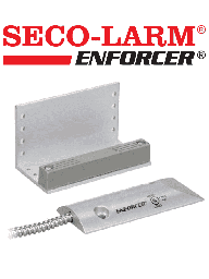 CONTACTO MAGNÉTICO ALTA SEGURIDAD INDUSTRIAL NC GAP 2¾” IP68 UL IMÁN EN MONTAJE "L" CABLE 24" ALUMINIO