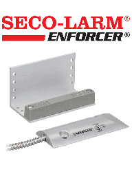 CONTACTO MAGNÉTICO ALTA SEGURIDAD INDUSTRIAL NC/NO GAP 2¾” IP68 UL IMÁN EN MONTAJE "L" CABLE 24" ALUMINIO