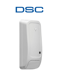 CONTACTO MAGNÉTICO PARA PUERTA/VENTANA SOBREPONER INTERIOR GAP 1/12" ANTISABOTAJE INALÁMBRICO A 915Mhz POWER "G" RANGO EXTENDIDO BLANCO CON ZONA CABLEADA