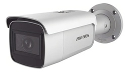 Bala IP 8 Megapixel (4K)/ Lente Mot. 2.8 a 12 mm / 60 mts IR EXIR /Exterior IP67 / IK10 /  WDR 120 dB / PoE / Videoanaliticos (Filtro de Falsas Alarmas) / Entrada y Salida de Audio y Alarmas / MicroSD