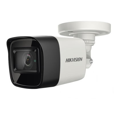 Bala TURBOHD 4K (8 Megapixel) / Gran Angular 102∞ / Lente 2.8 mm / Exterior IP67 / IR EXIR 30 mts / dWDR
