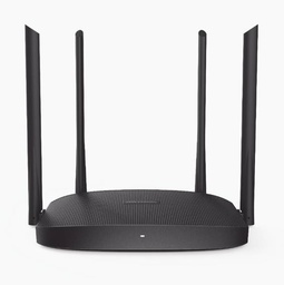 Router Inalámbrico WISP Gigabit / Hasta 1200 Mbps / Doble Banda AC (2.4 GHz y 5 GHz) / 3 Puertos LAN 10/100/1000 Mbps + 1 Puerto WAN 10/100/1000 Mbps /  4 Antenas Externas Omnidireccional de 5 dBi / Interior