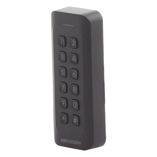Lector de Tarjetas PROX EM y ContraseÒas / Exterior IP65 / Wiegand / Compatible con Cualquier Panel / PERFIL DELGADO y ESTETICO / Indicador LED