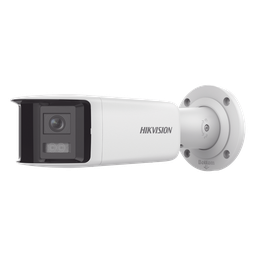 [ PROTECCIÓN ACTIVA ] Bala IP Panorámica 4 Megapixel / 180° / Lente 2.8 mm / Imagen a Color 24/7 / PoE / WDR 130° / IP67 / ACUSENSE / Protección Activa (Luz Estroboscópica y Alarma Audible) / 40 mts Luz Blanca / MicroSD