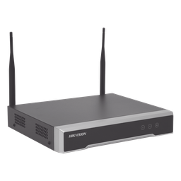 NVR 4 Megapixel / 4 canales IP / 1 BahÌa de Disco Duro / 2 Antenas Wi-Fi / Salida de VÌdeo Full HD
