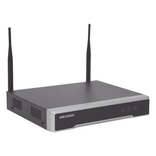 NVR 4 Megapixel / 4 canales IP / 1 BahÌa de Disco Duro / 2 Antenas Wi-Fi / Salida de VÌdeo Full HD